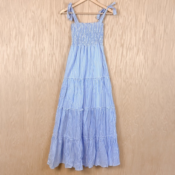 Pink Lily x Caitlin Covington Santorini Striped Maxi Dress - Picture 6 of 10